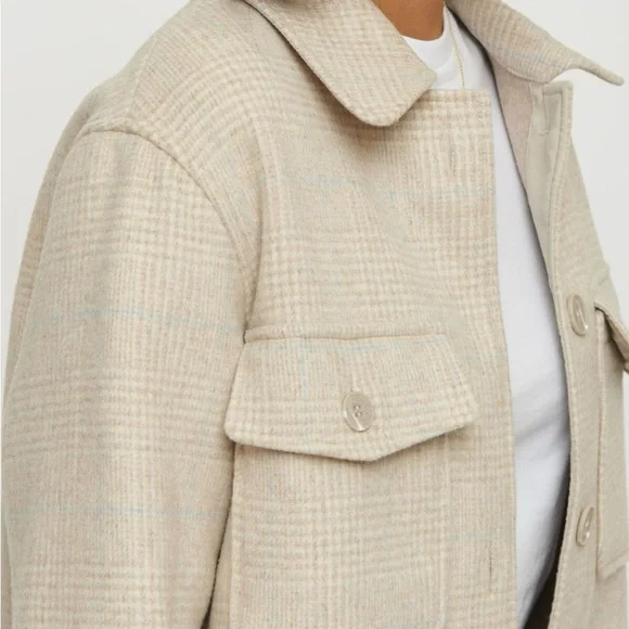 Dynamite Ivory Shacket - Picture 2 of 7